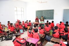 Students in class